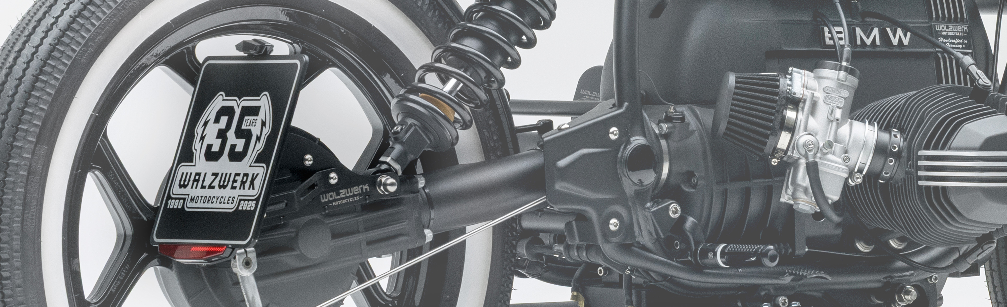 BMW Monolever Kennzeichenhalter